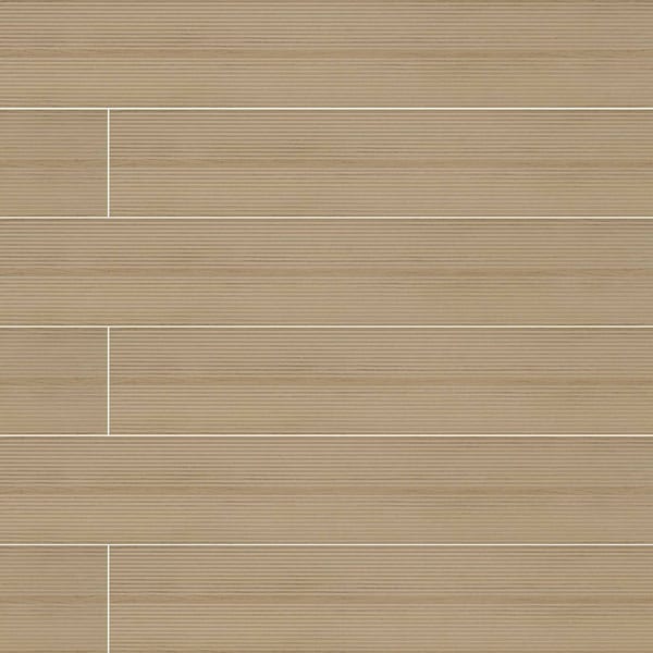 Elemental Deck Cashew 8 In. X 47 In. Matte Porcelain Floor And Wall Tile, 5PK